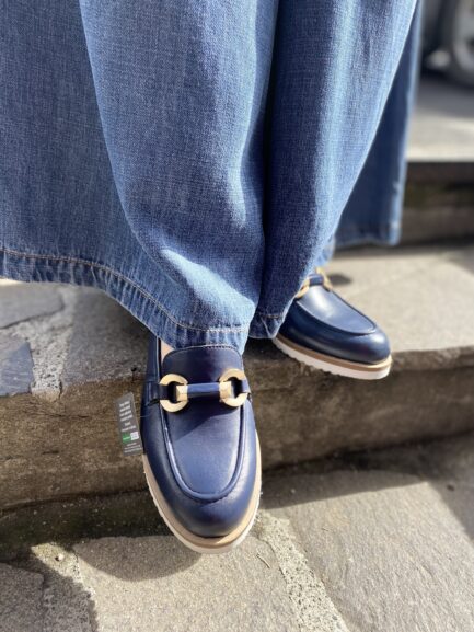 Mocassino Grunland Blu