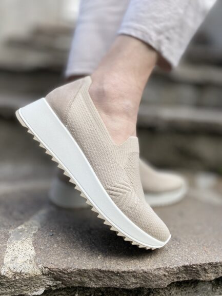 Enval scarpa elasticizzata beige