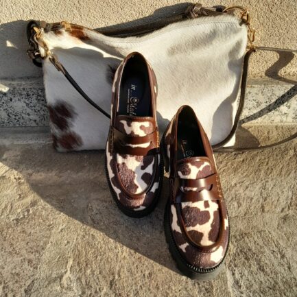 Mocassino multi marrone