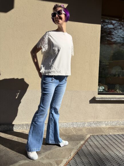 Jeans bottoni